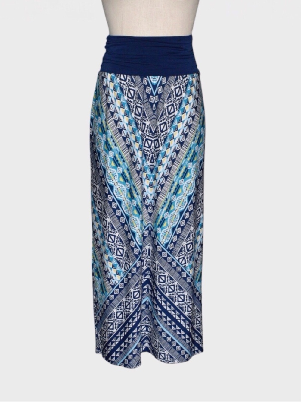In Studio Petite‎ Geometric Print Maxi Skirt